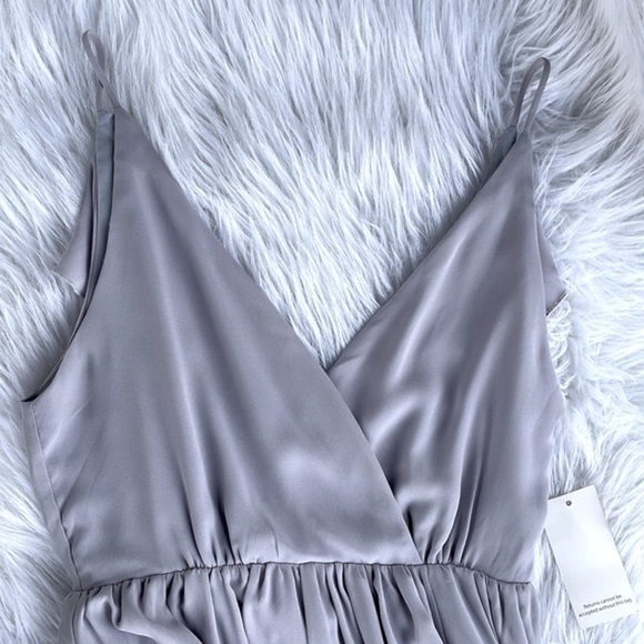 Tobi Maxi Dress Purple Formal Prom Wedding Cocktail Preppy Party Bridesmaid Sml - Picture 7 of 13